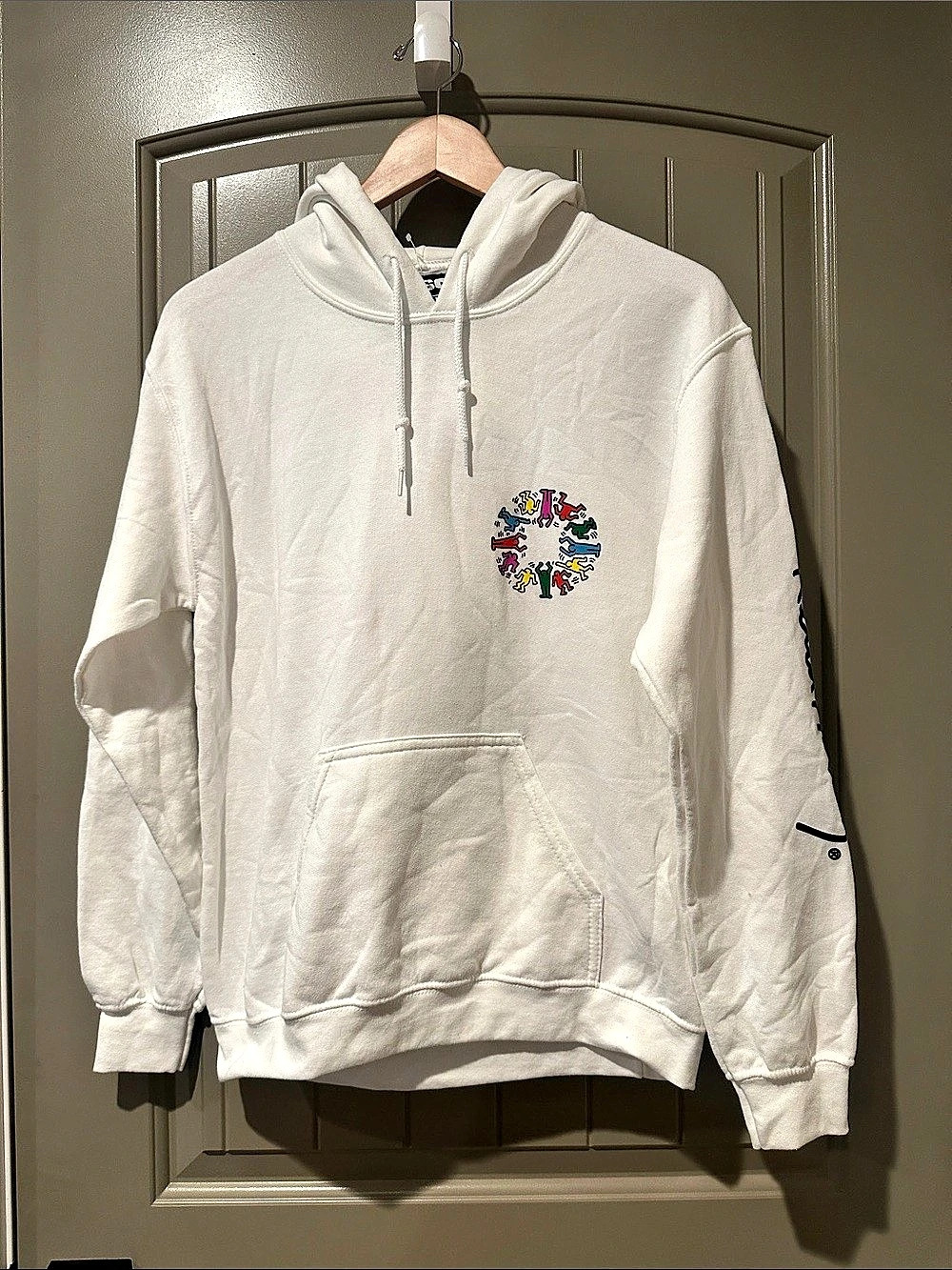 RSQ Keith Haring Graphic Hoodie S